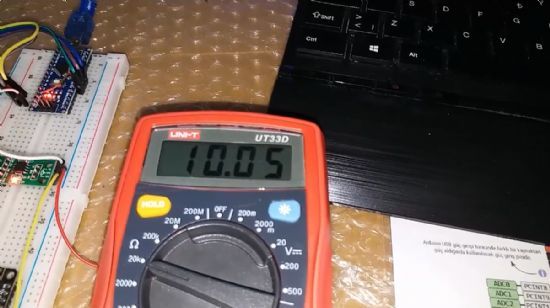 Arduino ile X9c103 Dijital Potansiyometre yapm