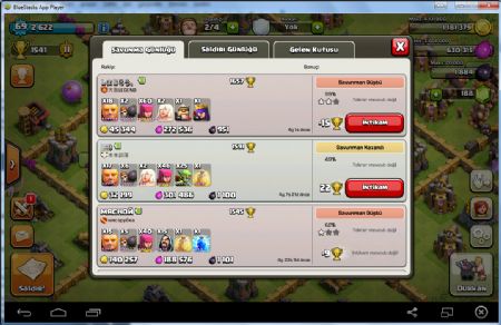 Clash of Clans Kalkan Hilesi